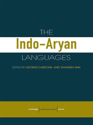 cover image of The Indo-Aryan Languages